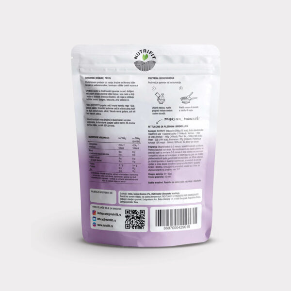 NUTRIFIT Fettuccine (10 kosov) - Image 3